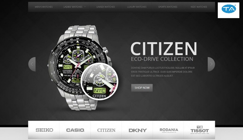 Dịch vụ thiết kế website bán đồng hồ uy tín, chuyên nghiệp tại Thuận An