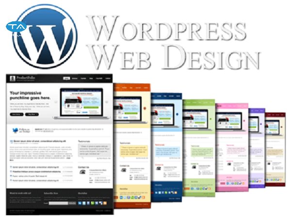Website thiết kế bằng WordPress dễ dàng sử dụng các tính năng