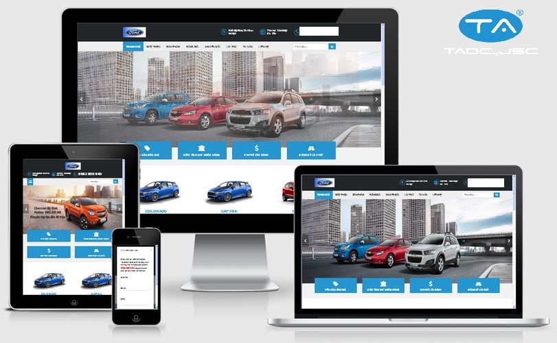 Tiềm năng khi thiết kế website bán ô tô xe máy
