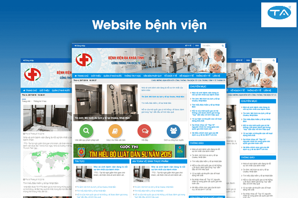 Lợi ích khi thiết kế website bệnh viện, phòng khám tại Thuận An