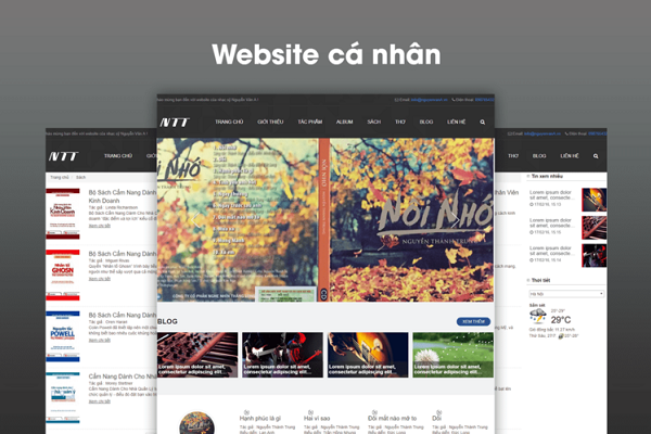 Thiết kế web nhạc nhạc chuyên nghiệp tại Thuận An