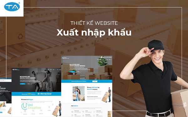Thiết kế website xuất nhập khẩu tại Thuận An
